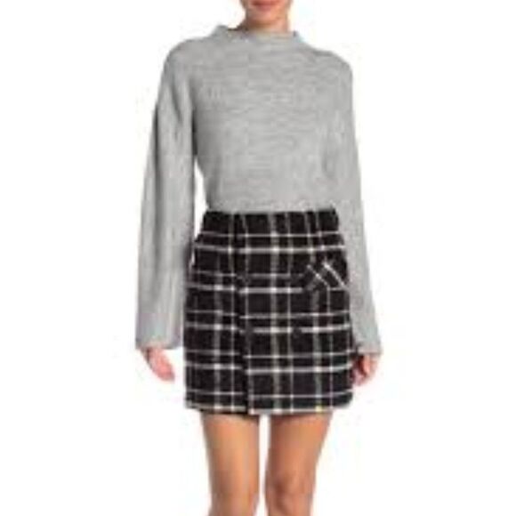 Romeo & Juliet Couture Checkered Mini Skirt M NWT - Picture 1 of 8